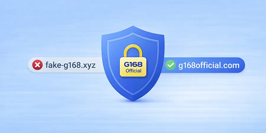 Cách nhận biết G168 Official an toàn, phân biệt link chính thức và website giả mạo G168
