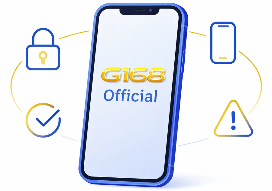 G168 Official ứng dụng di động với giao diện đăng ký tài khoản, mang lại trải nghiệm an toàn và thuận tiện