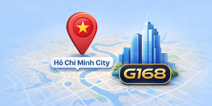 G168 là gì? Bản đồ vị trí nền tảng G168 Official tại Việt Nam và thông tin chính thức