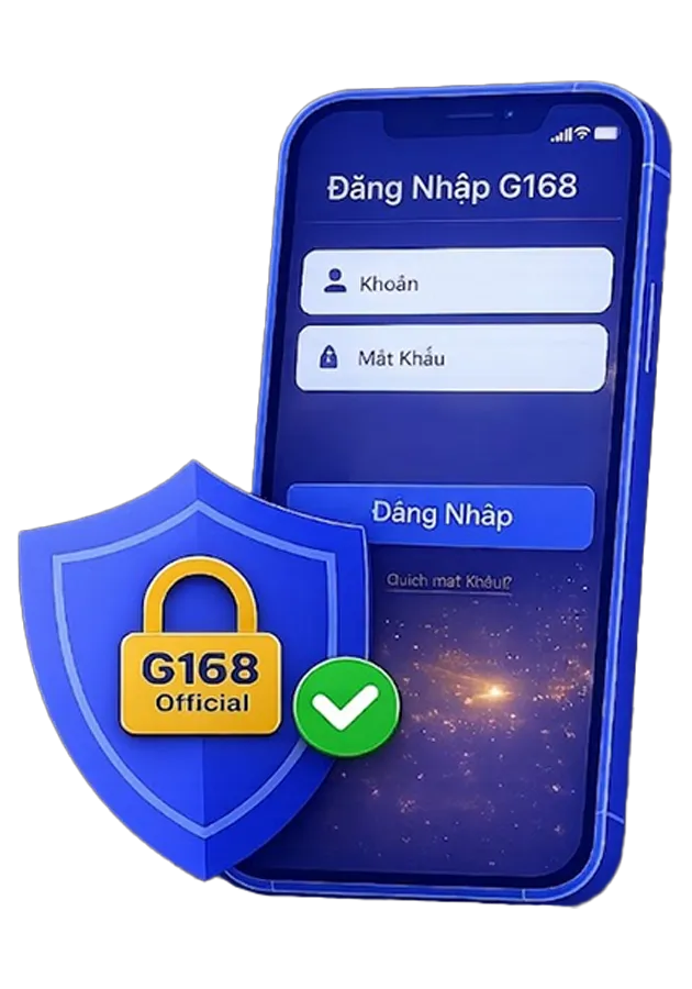 Đăng nhập G168 official nhanh chóng và an toàn trên website chính thức